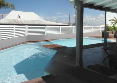 Réhabilitation villa avec piscine Guadeloupe